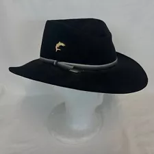 Akubra Signed by Greg Norman "The Great White Shark" Fur Felt Hat (11B) MO#8767