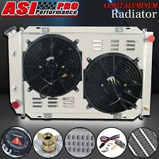 3 Row Radiator+Shroud Fan For 1979-1993 Ford Mustang GT LX SVT Foxbody 5.0L V8 (For: 1983 Ford Mustang GT)