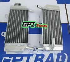 FOR HONDA CRF 250 R X CRF250R 2004-2009/CRF250X 2004-2016 Aluminum Radiator (For: 2004 Honda CRF250X)