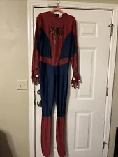 The Amazing Spiderman 2 Jumpsuit Spider-man Cosplay Costume Halloween Suit XL