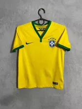 Brazil Team Jersey Home football shirt 2014 - 2016 Nike Young Size M 10-12YRS