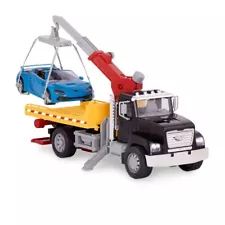 DRIVEN – Large Toy Truck with Car and Crane Arm – Tow Truck