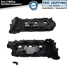 Engine Valve Cover with Gasket Pair for Chevrolet GMC Buick Cadillac Saturn SUV