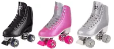 USED Skate Gear Sparkly Glitter Roller Skates for Girls Christmas Gifts