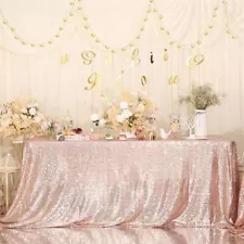 Sequined Tablecloth Banquet Table Cloth For Wedding Party Banquet Decoration