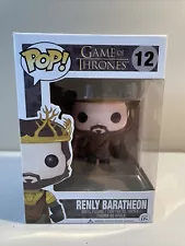 Funko Pop! RENLY BARATHEON #12 Game Of Thrones + UV Protector [Vaulted]