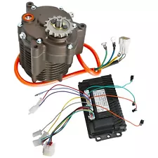 72V 1000W Brushless Speed Motor w/Controller for ATV Four Wheeler Tricycle Ebike