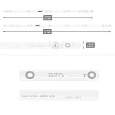 LC470DUE-SFR1 LC470DUG-JFR1 LED Backlight Strips Set (12) for LG/Vizio TV 5sets