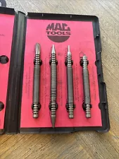 Mac Tools Punch and Chisel Set 4 Pc Metalworking Tools Part CPS996