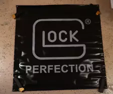 Glock Perfection Vinyl Banner Display Sign Flag 35" Tall x 35.5" Wide - Black