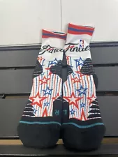 Stance Crew NBA The Finals Game Red Blue Colorway Socks Size Large