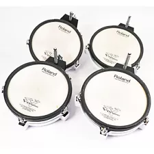 Roland PD-80 V-Pad 8" Single Zone Mesh Drum Pad - Set of 4 with Mounts