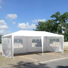 Used Outdoor 10'x20'Canopy Party Wedding Tent Gazebo Pavilion Cater Events