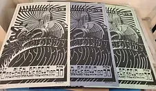 Rick Griffin Ninth Wave Psychedelic Solution Gallery Poster 1986 Lot of 3 Colors