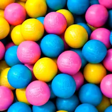 Cotton Candy 1" Gumballs 4 Pounds Candy Bulk Vending Machine gum ball