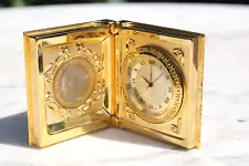 1997~**POPE JOHN PAUL II VATICAN 1000 LIRE COIN & CLOCK CASED**with Display Box