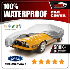 FORD MUSTANG MACH 1 1971-1973 CAR COVER - 100% Waterproof 100% Breathable (For: 1971 Ford Mustang)