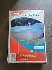 New Old Stock Sand N Sun 12 Foot Pool Liner For 12' Round 3' Deep Above Ground