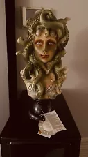 medusa head bust statue