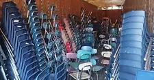 CLOSEOUT USED STUDENT CHAIRS - MANY STYLES - DESKS/TABLES TOO! 100'S IN STOCK!