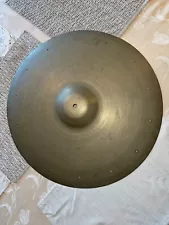 Zildjian Vintage 20” Ride w/ Rivet Holes