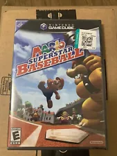 Mario Superstar Baseball (Nintendo GameCube, 2005) SEALED