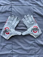 Ohio State Nike Football Gloves Team Issued Player Exclusives (Size XXL)