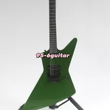 Army Green James Hetfield Electric Guitar Black Hardware FR Bridge for Sale