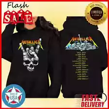 SALE!! Metallica Band Metal Tour 2023 2024 M72 Tour Music Event Hoodie S-5XL