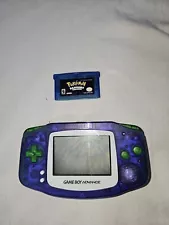 Gameboy Advance W/ Pokémon Sapphire