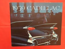 1959 CADILLAC "FLEETWOOD ELDORADO BIARITZ DEVILLE +" Car Dealer Sales Brochure