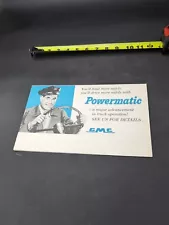 1956 GMC Powermatic Dealer Sales Brochure Original Old