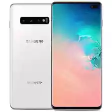 Samsung Galaxy S10+ SM-G975U Verizon Unlocked 128GB Prism White C Medium Burn