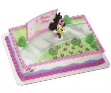 MINNIE MOUSE DECOPAC CAKE TOPPER MINNIE SHOPPER #12806 NEW IN PACKAGE RETIRED