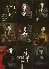 Penny Dreadful Season 1 ~ QUOTABLE, ETCHINGS & CHARACTER Insert/Chase Sets