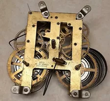 Vintage India Clock Movement Unadjusted No Jewel Not Tested