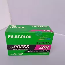 fujicolor superia press 200 vintage film (10/2006) 20 rolls