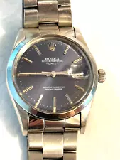 rolex mens watch oyster perpetual used, excellent condition