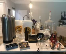 Complete Set Of Home Brewing Equipment-Kegerator, Ball Lock Kegs, Stir Plate, EQ