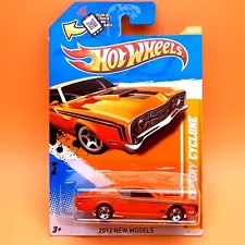 2012 Hot Wheels #50 '69 Mercury Cyclone Orange 50/50 New Models 5SP