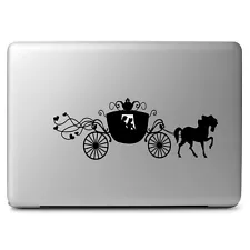 Cinderella Carriage Disney for Macbook Laptop Car Window Wall Art Decal Sticker