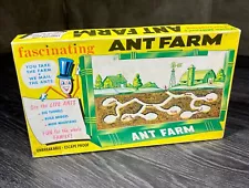 Vintage Uncle Milton's Ant Farm Kit