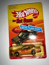 1982 Hot Wheels Datsun 200-SX-Gold Metal Flake-The Hot Ones No. 3255-Unpunched