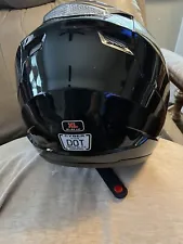 motorcycle 3/4 open face helmets with shield