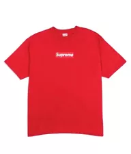 Supreme Red on Red Box Logo BOGO Tee OWNED BY LIL YACHTY sz XL 100% Authentic