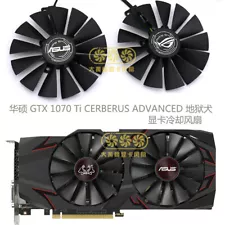 ASUS GeForce GTX 1070 Ti CERBERUS ADVANCED Hell Dog graphics card cooling fan