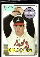 JIM BRITTON 1969 Topps #154 BUY ANY 2 ITEMS FOR 50% OFF B217R4S6P84