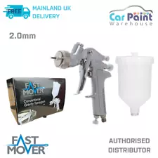 Fast Mover Tools Air Spray Gun Gravity Feed 2.0mm Tip 4001G Paint / Primer