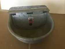 AGRI Products. Horses Or Other Live Stock. Drinking Metal Bowl. Made To Auto Fil