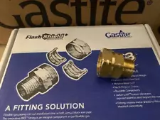 GASTITE XR3FTG-11 3/4" STRAIGHT X 3/4" NPT ADAPTER - BUY MORE & SAVE!!